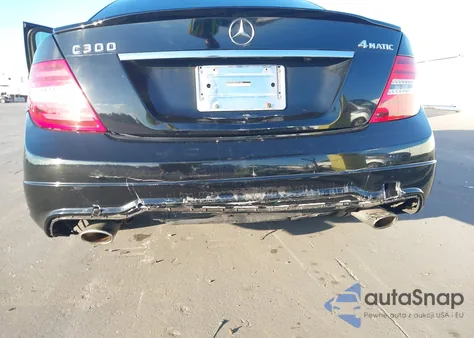 2014 Mercedes-Benz C 300 Sport 4Matic from USA, damaged, VIN WDDGF8AB3EA951666